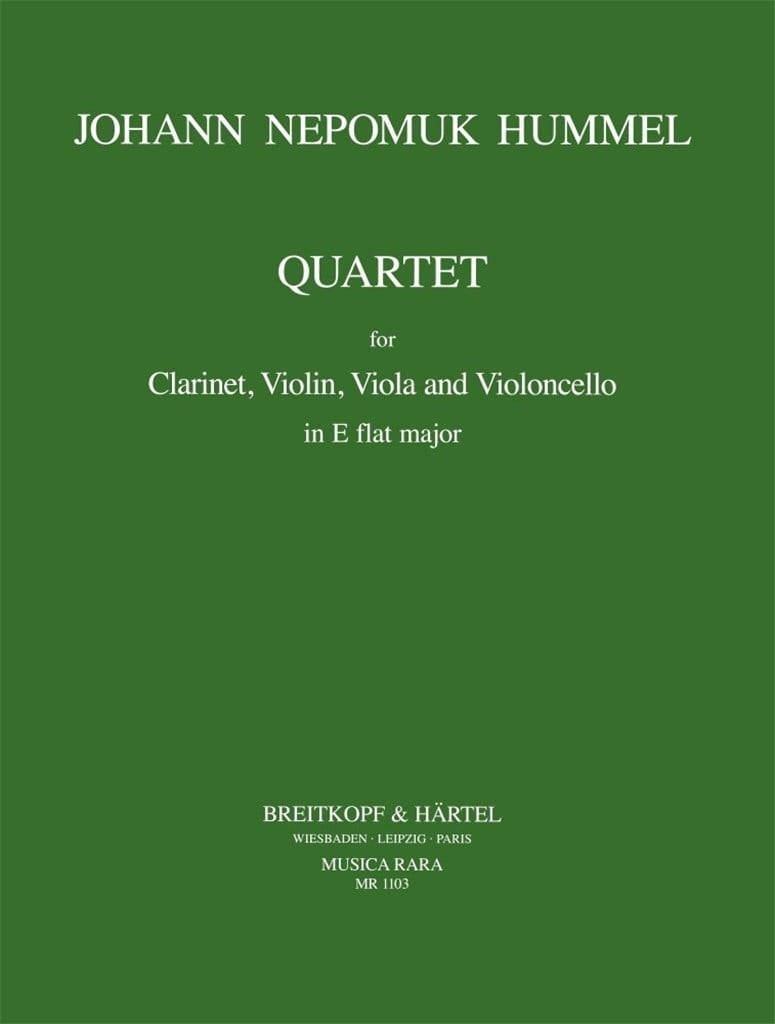 Klarinenettenquartett in Es